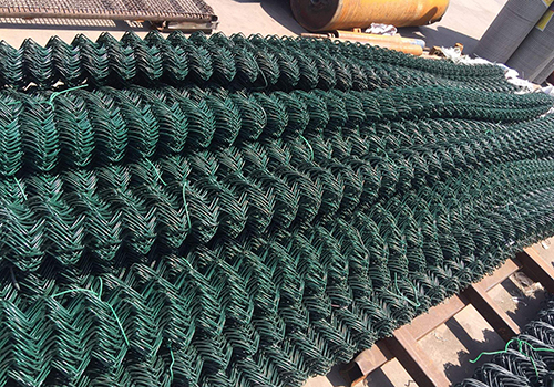 昆明PE包塑勾花網圖片2