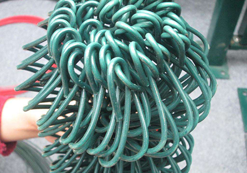 昆明PE包塑勾花網圖片3