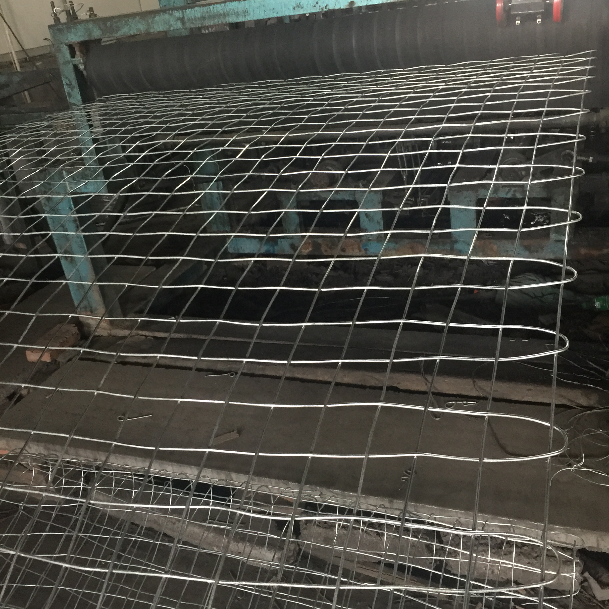 大同金屬經緯網鍍鋅煤礦經緯編織網圖片4